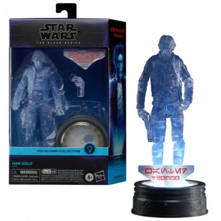 STAR WARS - HOLOCOMM - FIGURINE 15 CM - THE BLACK SERIES - THE BLACK SERIES - HAN SOLO