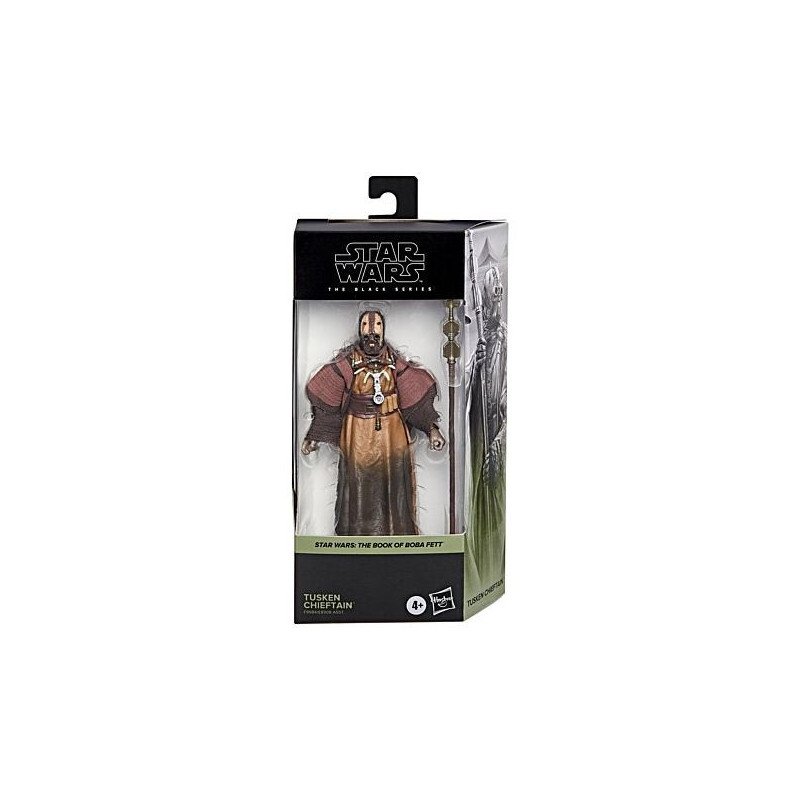 STAR WARS - THE BOOK OF BOBA FETT - FIGURINE 15 CM - THE BLACK SERIES - TUSKEN CHIEFTAIN