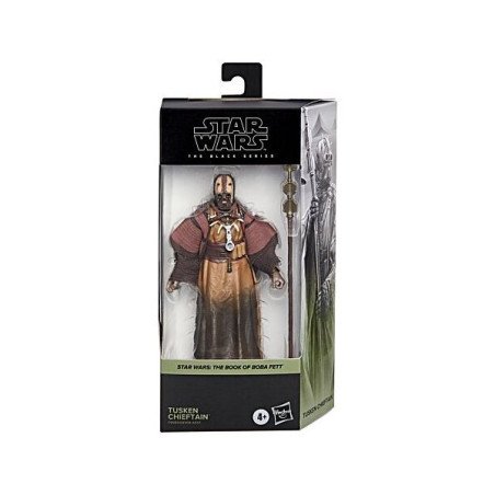 STAR WARS - THE BOOK OF BOBA FETT - FIGURINE 15 CM - THE BLACK SERIES - TUSKEN CHIEFTAIN