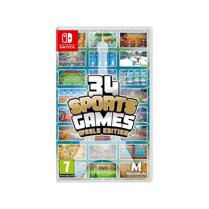 34 SPORTS GAMES - WORLD EDITION - SWITCH