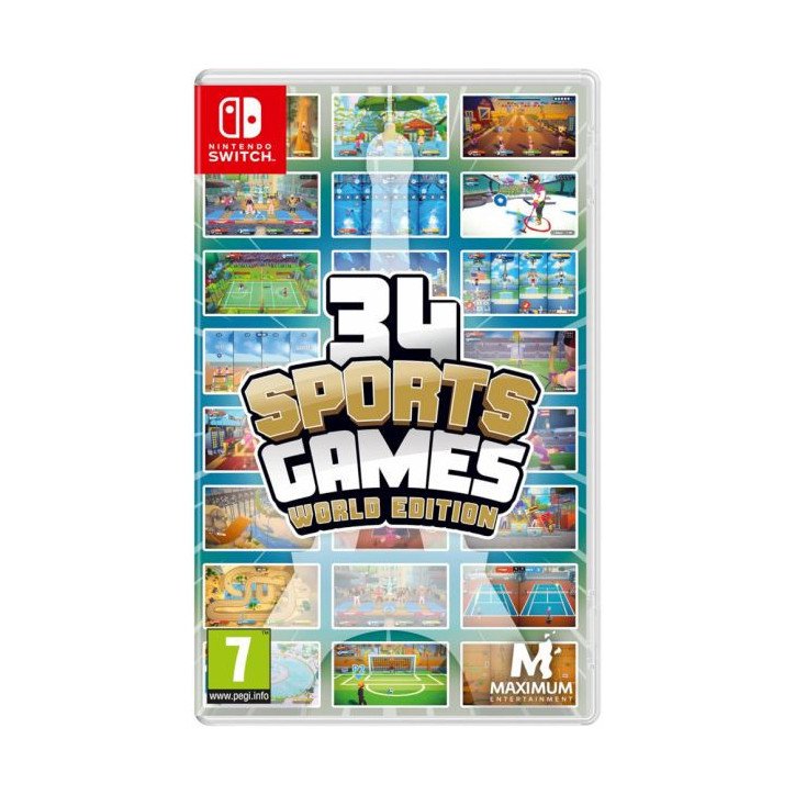 34 SPORTS GAMES - WORLD EDITION - SWITCH