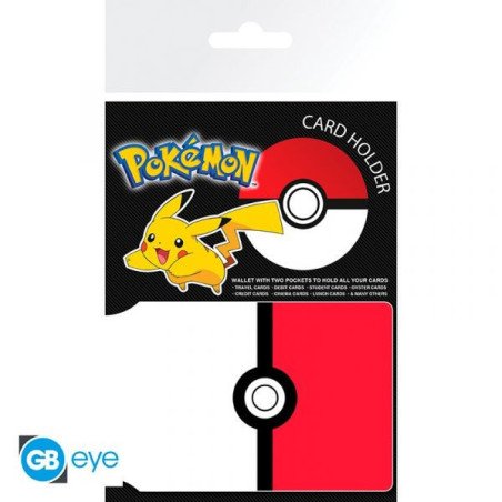 POKEMON - PORTE-CARTES - POKEBALL