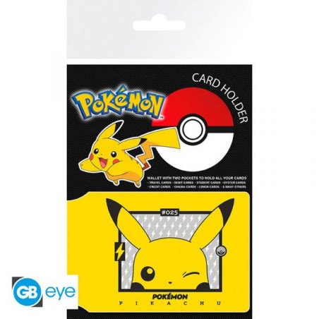 POKEMON - PORTE CARTES - PIKACHU 25 TH ANNIVERSARY