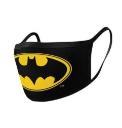 DC COMICS - BATMAN - MASQUE 100% COTTON - LOGO