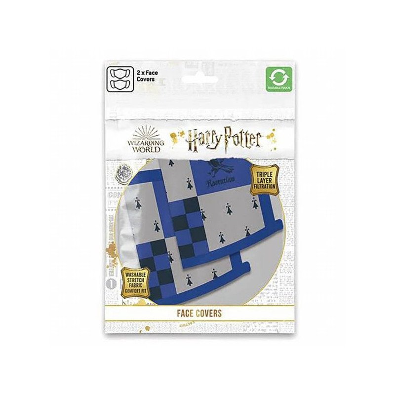 HARRY POTTER - MASQUE 100% COTTON - RAVENCLAW