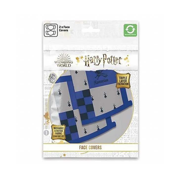 HARRY POTTER - MASQUE 100% COTTON - RAVENCLAW