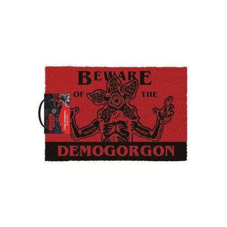 STRANGER THINGS - PAILLASSON 40 X 60 CM - BEWARE DEMOGORGON