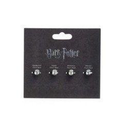 HARRY POTTER - PENDENTIF - PACK DE 4 CHARMS - PERLES DE SORTILEGE