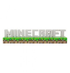Minecraft - Lampe usb 40 cm - Logo