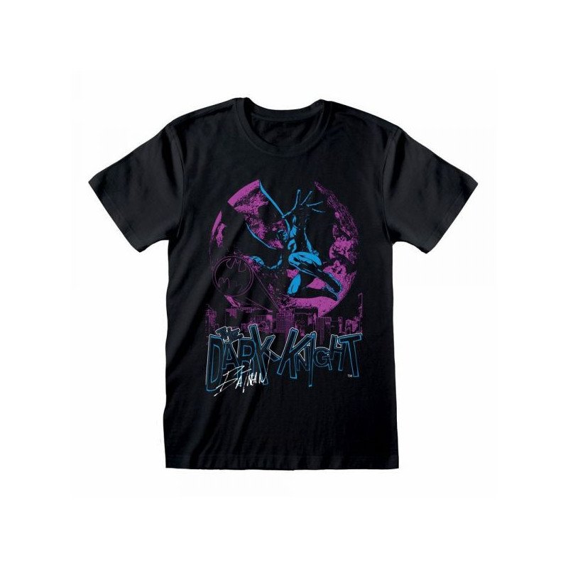 BATMAN - T-SHIRT BLACK - DARK KNIGHT (M)