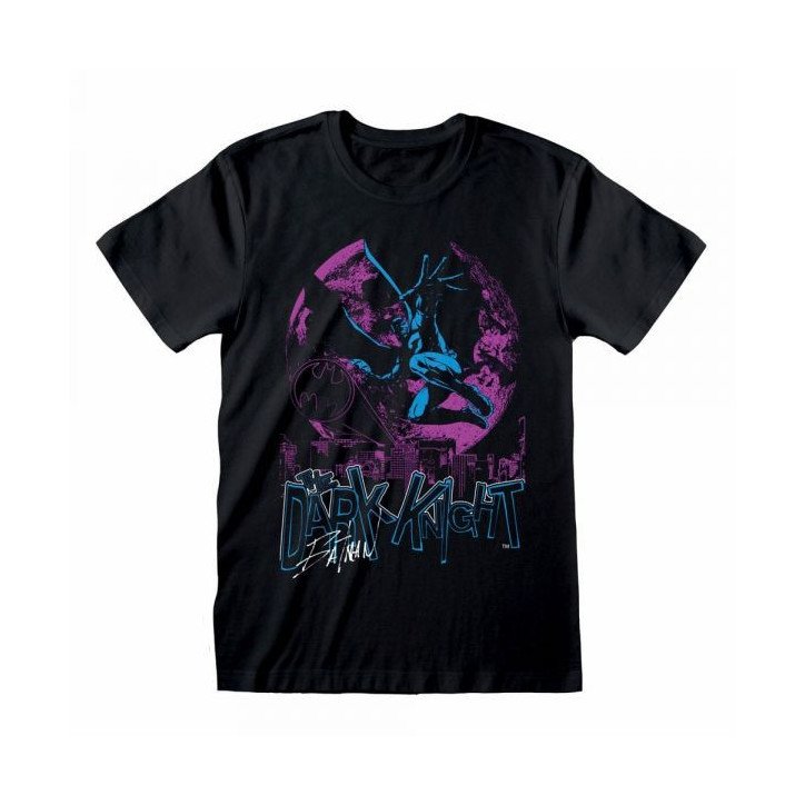 BATMAN - T-SHIRT BLACK - DARK KNIGHT (M)