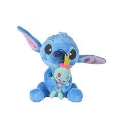 Disney - Lilo & Stitch - Peluche 35 cm - Stitch with Scrump