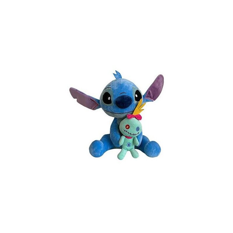 Disney - Lilo & Stitch - Peluche 50 cm - Stitch with Scrump