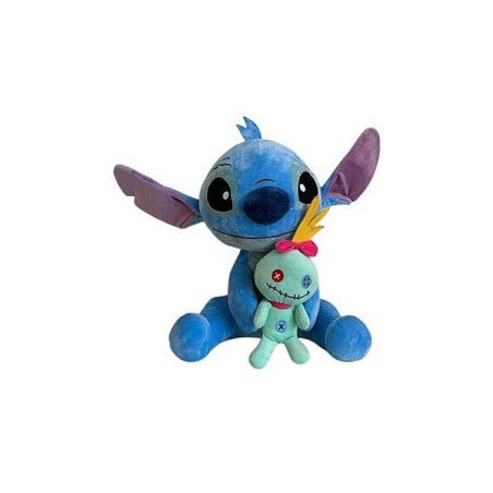 Disney - Lilo & Stitch - Peluche 50 cm - Stitch with Scrump