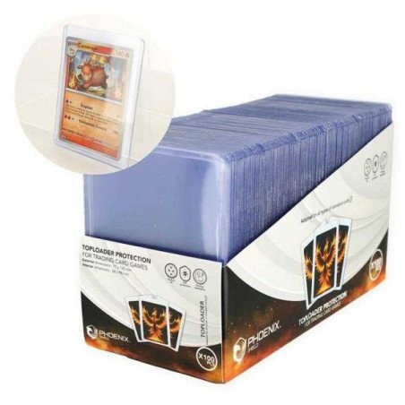 PHOENIX SHIELD - TOPLOADER BOITE DE 100 PIECES