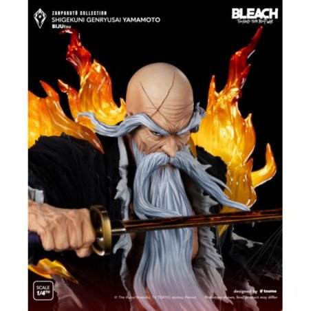 BLEACH - TYWB - FIGURINE EN RESINE 38 X 35 X 54 CM - TSUME ART : BIJUTSU - SHIGEKUNI GENRYUSAI YAMAMOTO (600 EX)