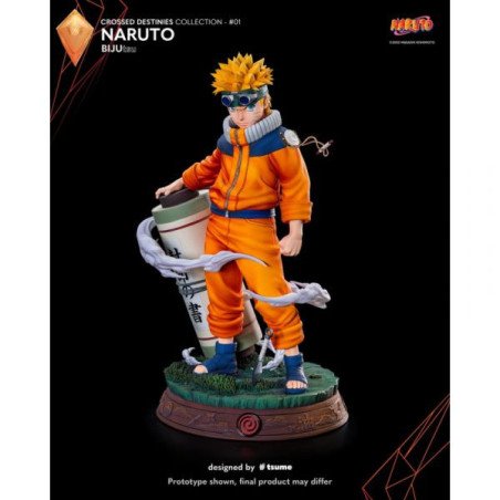 NARUTO - FIGURINE EN RESINE 26 X 23 X 43 - TSUME : BIJUTSU - NARUTO (2000 EX)