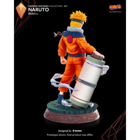 NARUTO - FIGURINE EN RESINE 26 X 23 X 43 - TSUME : BIJUTSU - NARUTO (2000 EX)