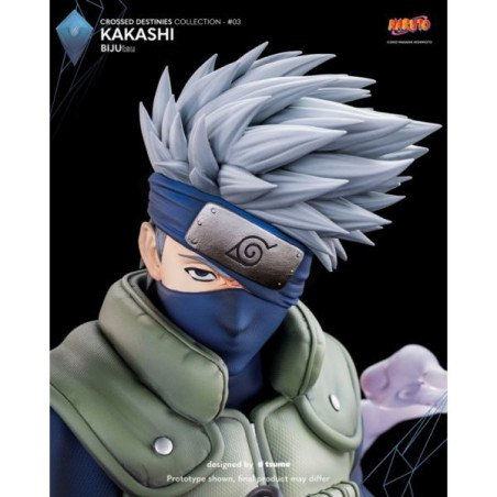Naruto - Figurine en résine 29 x 29 x 51 cm - Tsume Art : BIJUtsu - Kakashi (2000 ex)