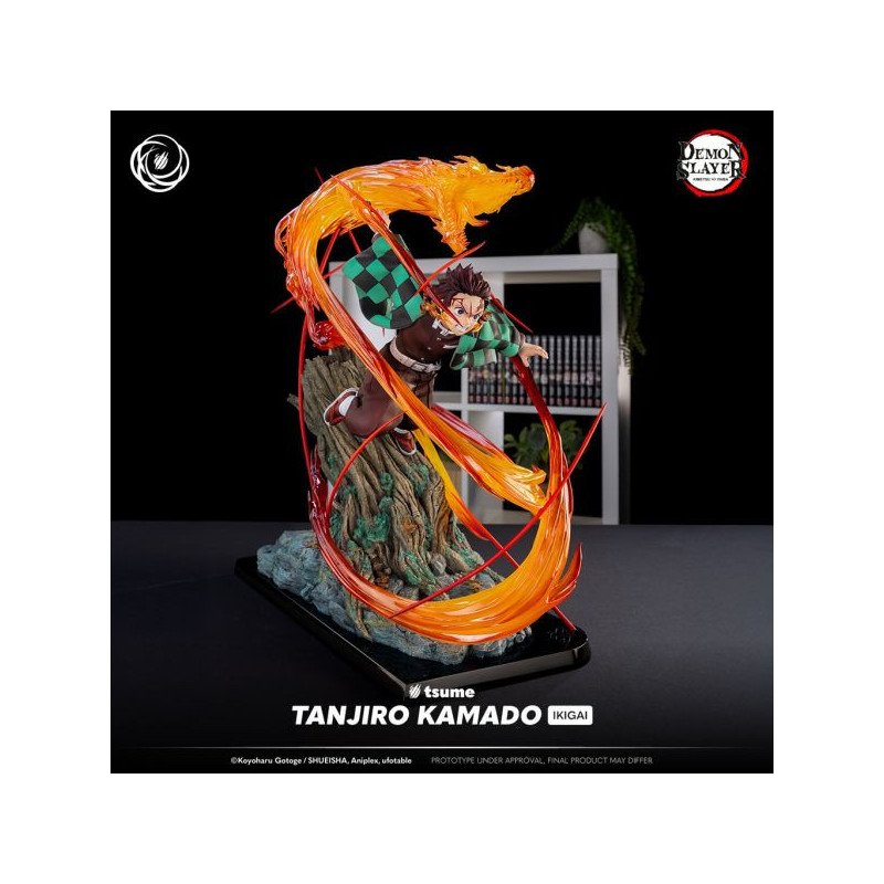 Demon Slayer - Figurine en résine 18 x 38 x 44 cm - Tsume Art : Ikigai - Tanjiro Kamado (1500 ex)