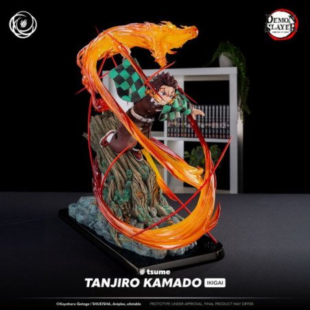 Demon Slayer - Figurine en résine 18 x 38 x 44 cm - Tsume Art : Ikigai - Tanjiro Kamado (1500 ex)