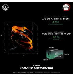 Demon Slayer - Figurine en résine 18 x 38 x 44 cm - Tsume Art : Ikigai - Tanjiro Kamado (1500 ex)