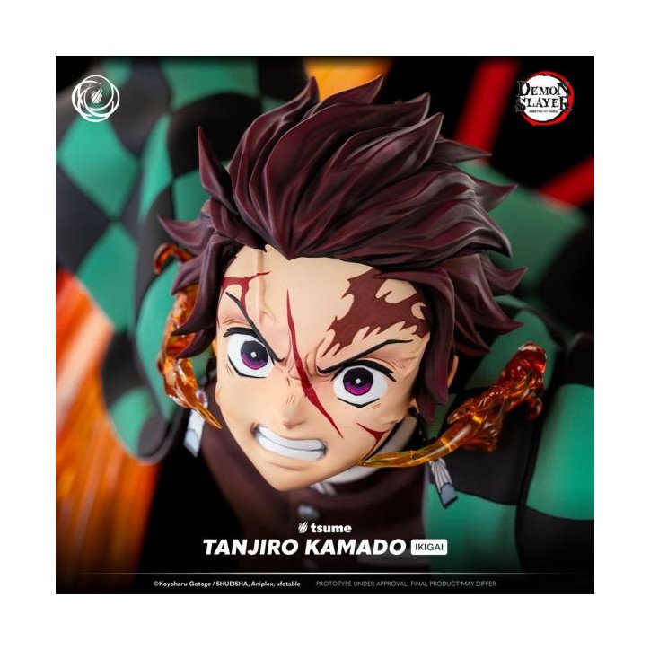 Demon Slayer - Figurine en résine 18 x 38 x 44 cm - Tsume Art : Ikigai - Tanjiro Kamado (1500 ex)