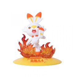 POKEMON - FIGURINE 10 CM - FUNISM - PRIME FIGURE - FLAMBINO