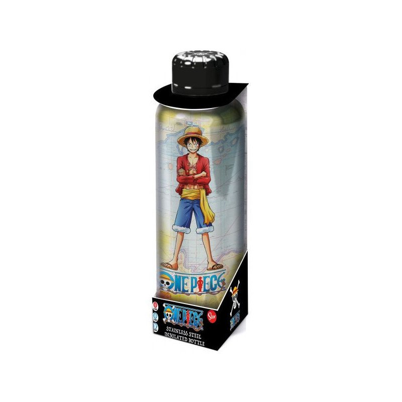 ONE PIECE - BOUTEILLE METALLIQUE - LUFFY