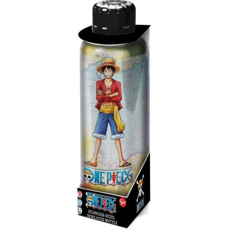 ONE PIECE - BOUTEILLE METALLIQUE - LUFFY