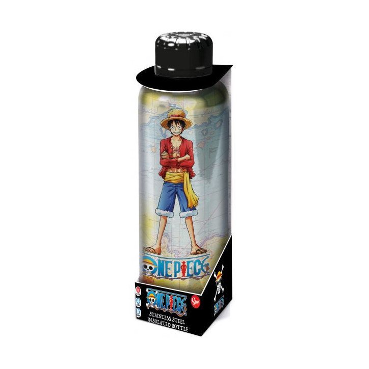 ONE PIECE - BOUTEILLE METALLIQUE - LUFFY