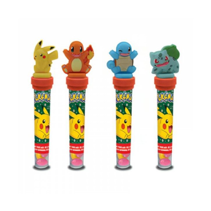 Pokémon - Tube bonbon 8 gr - Tampon Pokémon