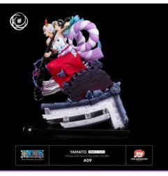 ONE PIECE - FIGURINE EN RESINE 22X36X40 CM - TSUME ART : IKIGAI - YAMATO (2000 EX)