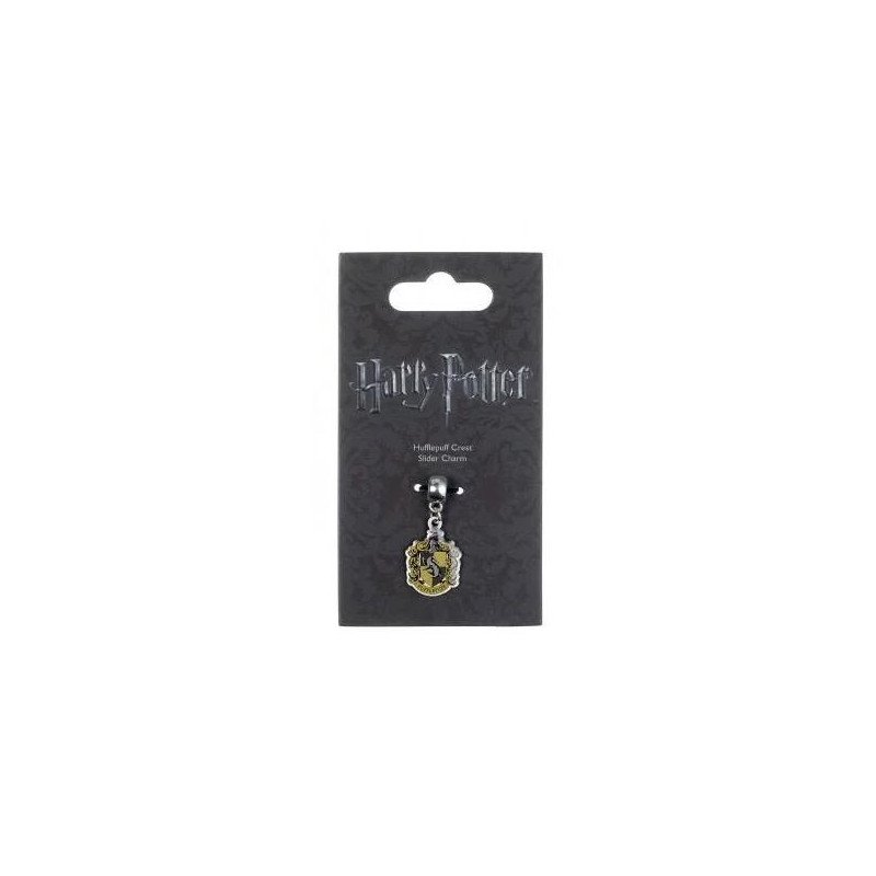 HARRY POTTER - PENDENTIF EN PLAQUE ARGENT - CHARM - HUFFLEPUFF