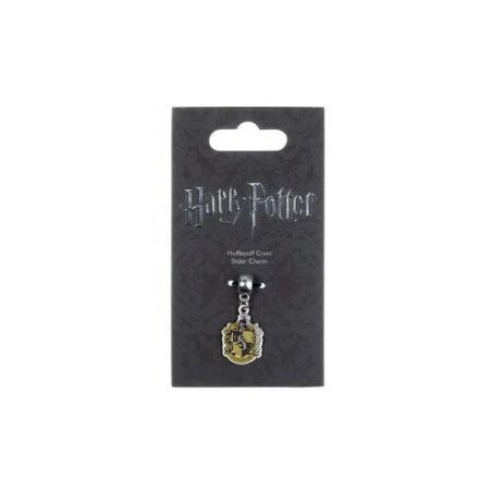 HARRY POTTER - PENDENTIF EN PLAQUE ARGENT - CHARM - HUFFLEPUFF