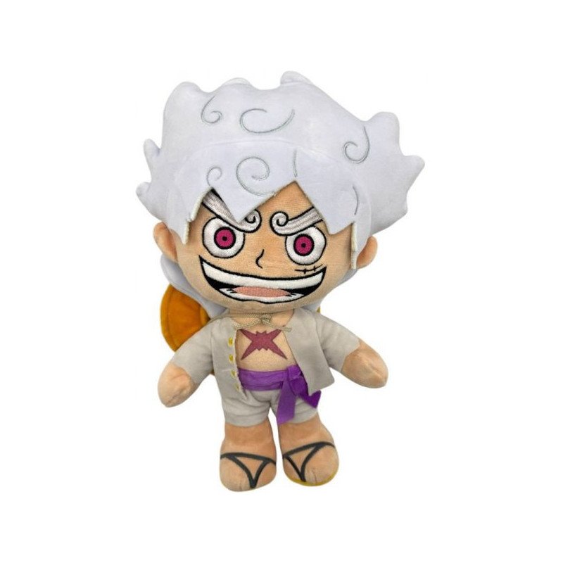 One Piece - Peluche 28 cm - Luffy Gear 5