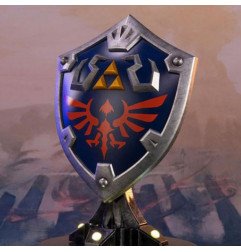 THE LEGEND OF ZELDA - BREATH OF THE WILD - FIGURINE 26 CM - FIRST 4 FIGURES - HYLIAN SHIELD (COLLECTOR)