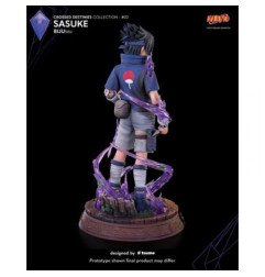 NARUTO - FIGURINE EN RESINE 24 X 24 X 45 - TSUME : BIJUTSU - SASUKE (2000 EX)