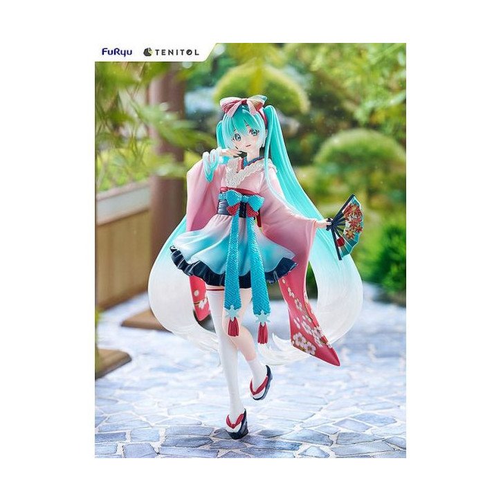 HATSUNE MIKU - FIGURINE 22 CM - FURYU - NEO TOKYO SERIES - HATSUNE MIKU KIMONO VER.