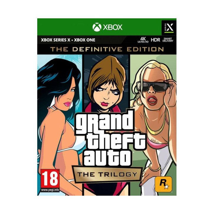 GRAND THEFT AUTO TRILOGY - DEFINITIVE EDITION - XBOX ONE OCC GRAND THEFT AUTO TRILOGY - DEFINITIVE EDITION - XBOX ONE OCC