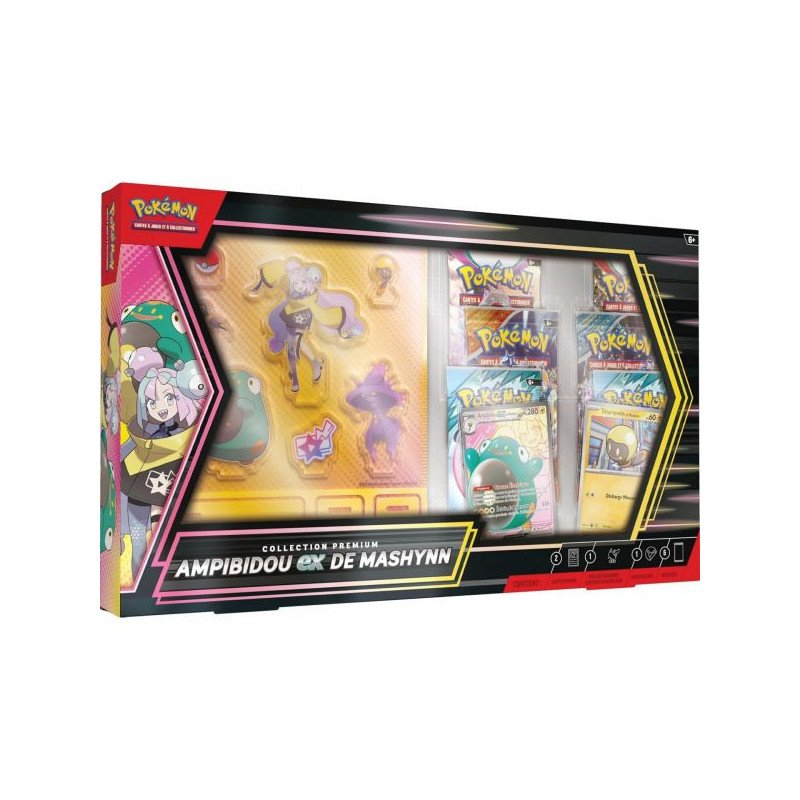 POKEMON - COFFRET PRENIUM - AMPIBIDOU EX DE MASHYNN (FR)