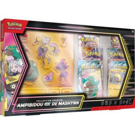 POKEMON - COFFRET PRENIUM - AMPIBIDOU EX DE MASHYNN (FR)