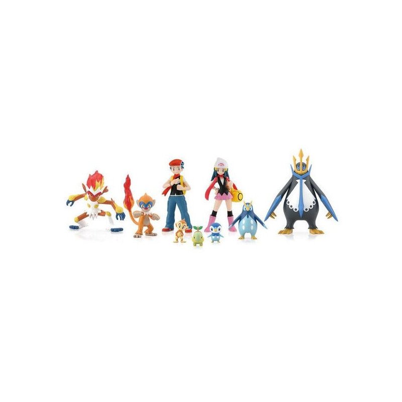 POKEMON - FIGURINE ALEATOIRE - SCALE WORLD SINNOH