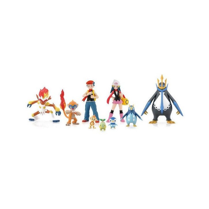 POKEMON - FIGURINE ALEATOIRE - SCALE WORLD SINNOH