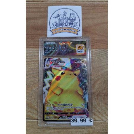 Pokémon - Carte à l'unité - Pikachu Vmax KR  (245/184 ) grade 9.5 S.F.G. Grading