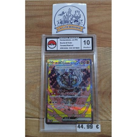 Pokémon - Carte à l'unité -  Mask Orgepon Jap (216/187) grade 10 Akasu Grading