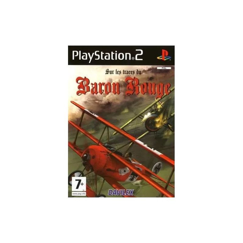 SUR LES TRACES DU BARON ROUGE - PS2 OCC