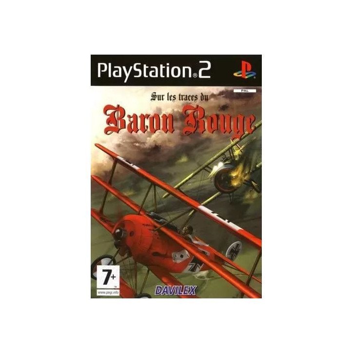 SUR LES TRACES DU BARON ROUGE - PS2 OCC