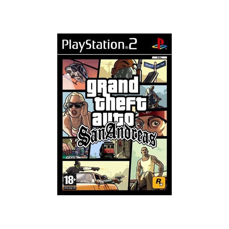 GRAND THEFT AUTO - SAN ANDREAS - PS2 OCC