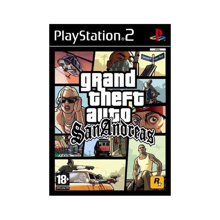 GRAND THEFT AUTO - SAN ANDREAS - PS2 OCC